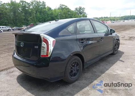 2013 Toyota Prius Five/Four/Three/Three Se/Two из США, поврежденный, VIN JTDKN3DU2D1623015